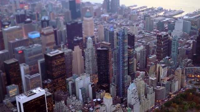 establishment shot of city skyline metropolis district. shot on red epic