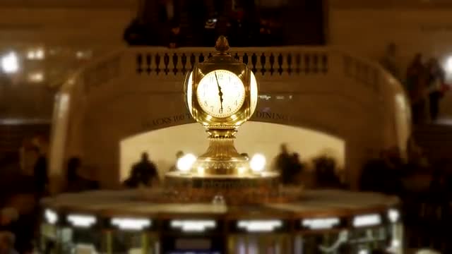 motion time lapse. watch clock timing. people commuters pedestrians