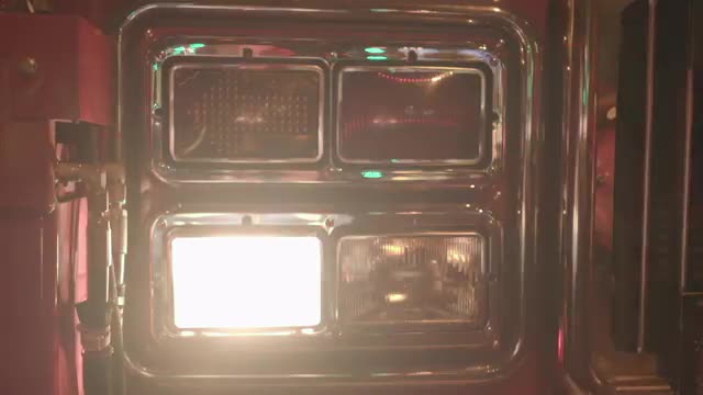 close up of flashing light of fire truck. emergency symbol background