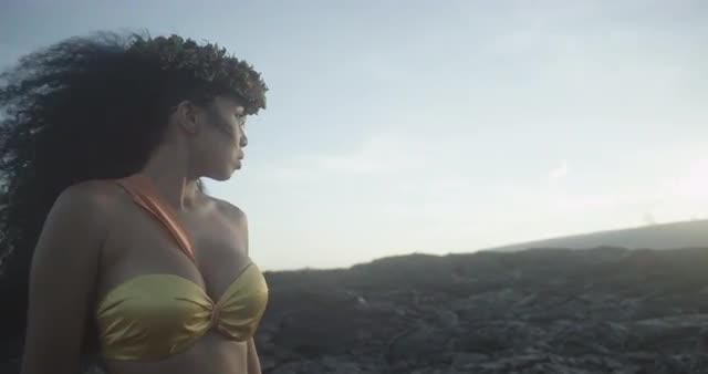 Wind Blowing Hair