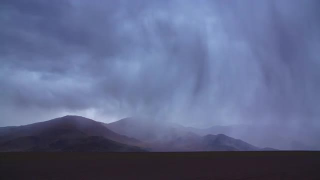 Rain and mountains