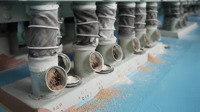 Flour mill production.