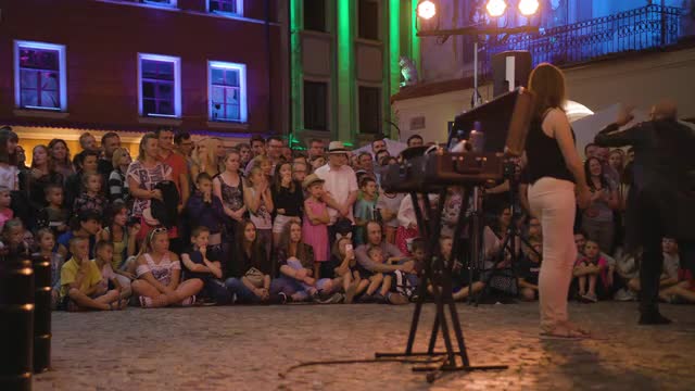 Krystian Minda Sword Swallower Show in Lublin