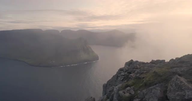 High above the Atlantic - Faroe Islands
