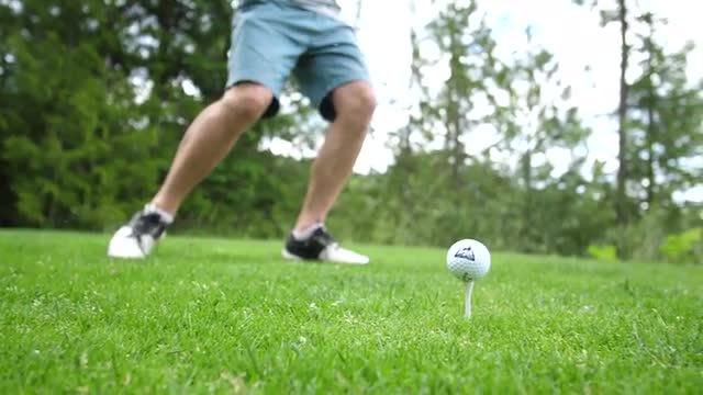 Golf Tee Off 1