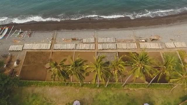 Salt production in Bali.