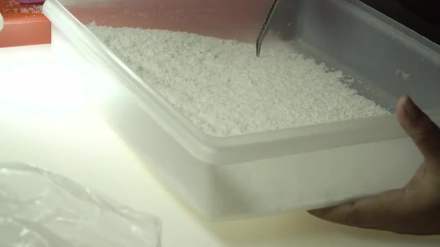Production Crystalline Sea Salt