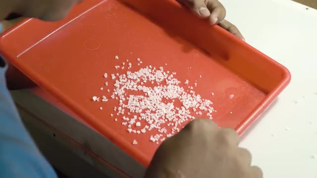 Production Crystalline Sea Salt