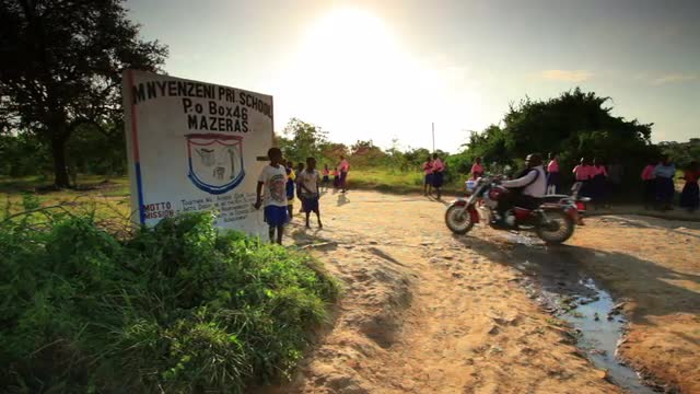 Mnyenzeni Pri School Sign.