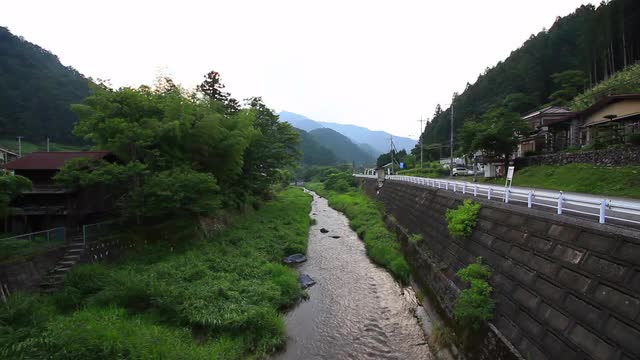 Japanese countryside road