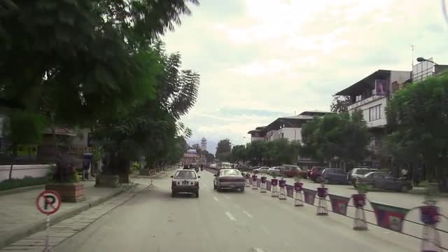 Traffic POV in Nepal.