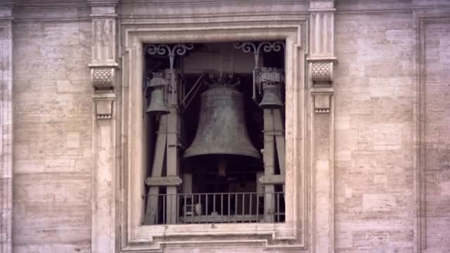 Bell tower at St. Peters basilica