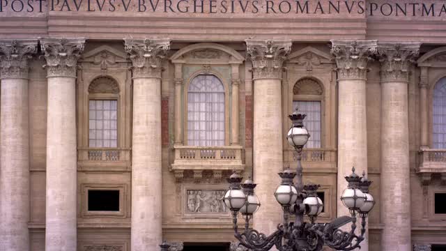 St. Peters basilicia balcony