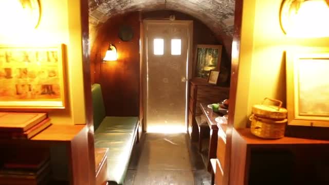 Walking Through Room with Rounded Top