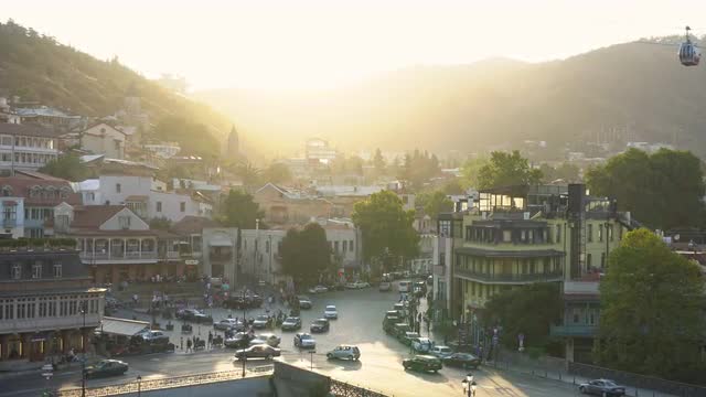 Panorama View of Tbilisi, Georgia