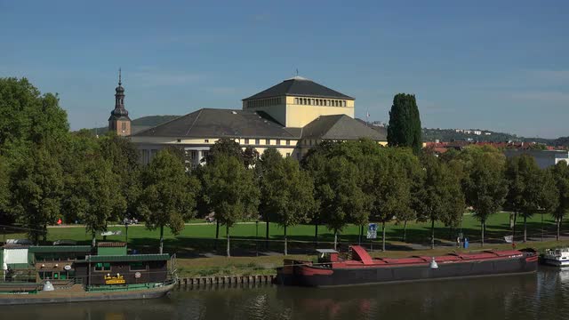Saarland StateTheatre, Saarbrucken, Saar River, Saarland, Germany, Europe