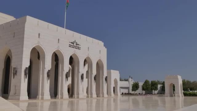 View of Muscat Opera House, Muscat, Oman, Middle East, Asia