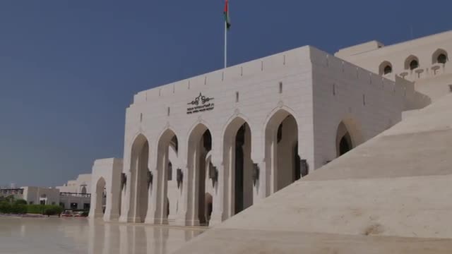 View of Muscat Opera House, Muscat, Oman, Middle East, Asia