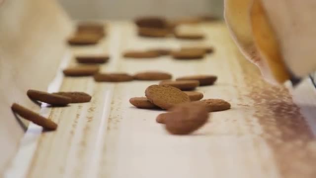 Freshly baked cookies.