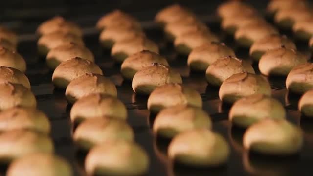 Gingerbread just baked.