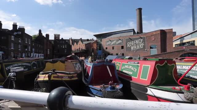 Birmingham Canal Old Line, Birmingham, West Midlands, England, United Kingdom, Europe 