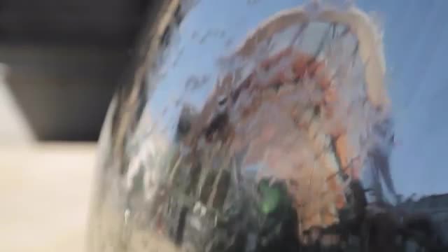 Steel Fountain Balls in City Centre, Sheffield, South Yorkshire, England, UK, Europe 