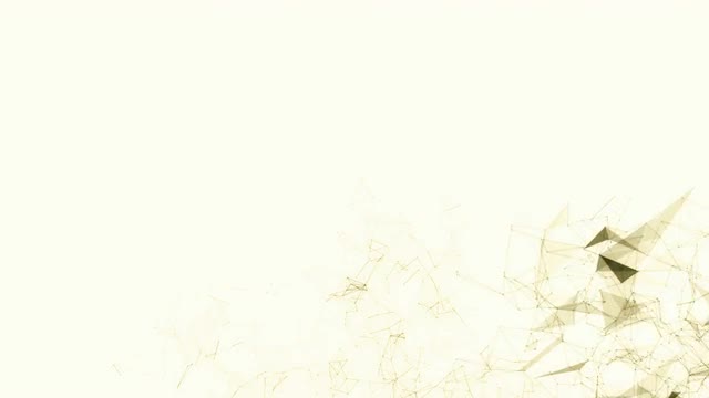 Triangles, lines and points slowly moving together.