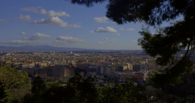 Roma 4K landscape from Monte Mario
