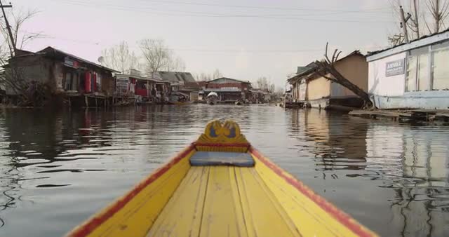 Boat POV of Village