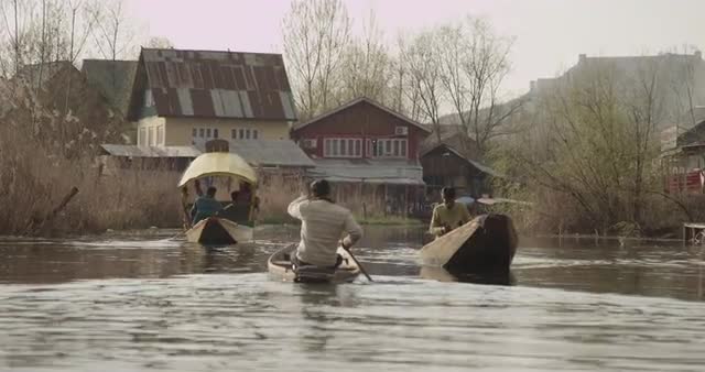 Floating Through Town