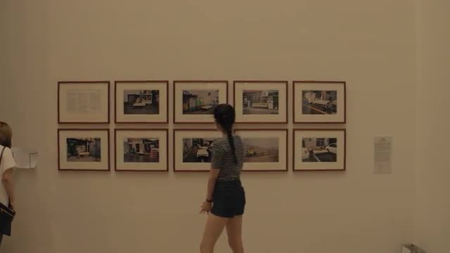 Video shot of Arts Museum interior in Seoul