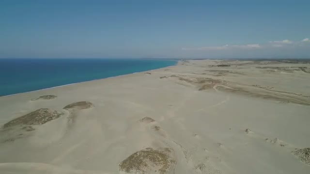 Paoay Sand Dunes, Ilocos Norte, Philippines.