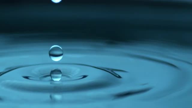 Water drop, shot at 1000 frames per second on Phantom Flex 4K