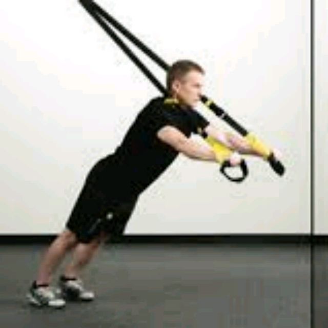 TRX ROLLOUT/ PUSHUPS by Saeed H. Exercise Howto Skimble