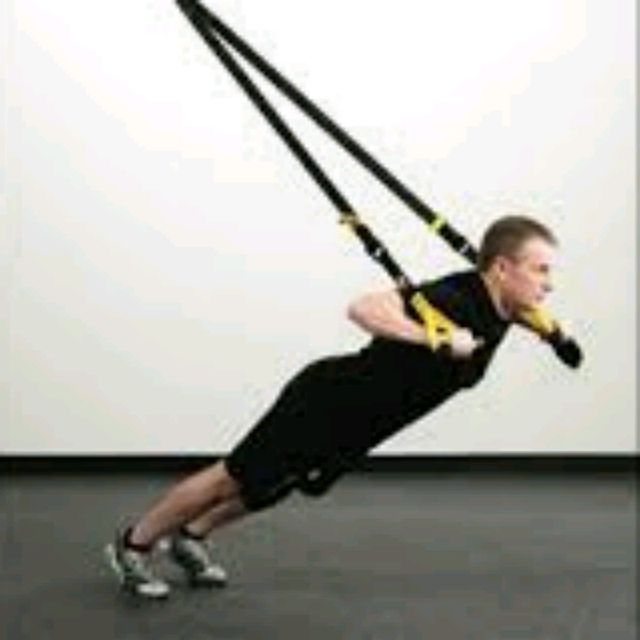TRX ROLLOUT/ PUSHUPS by Saeed H. Exercise Howto Skimble