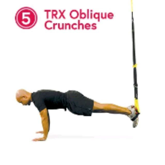 TRX Oblique Crunches by Saeed H. Exercise Howto Skimble