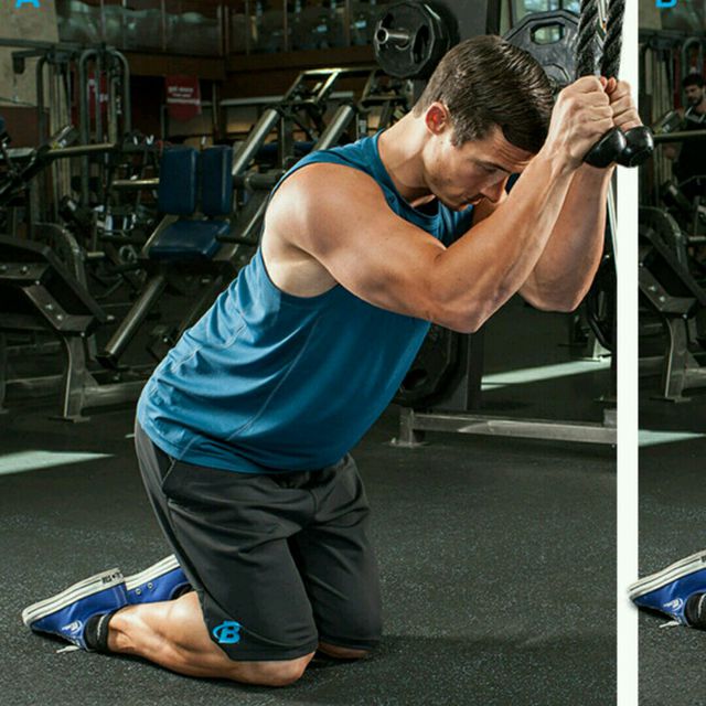 CM Kneeling Ab Crunch by Pavel B. Exercise Howto Skimble