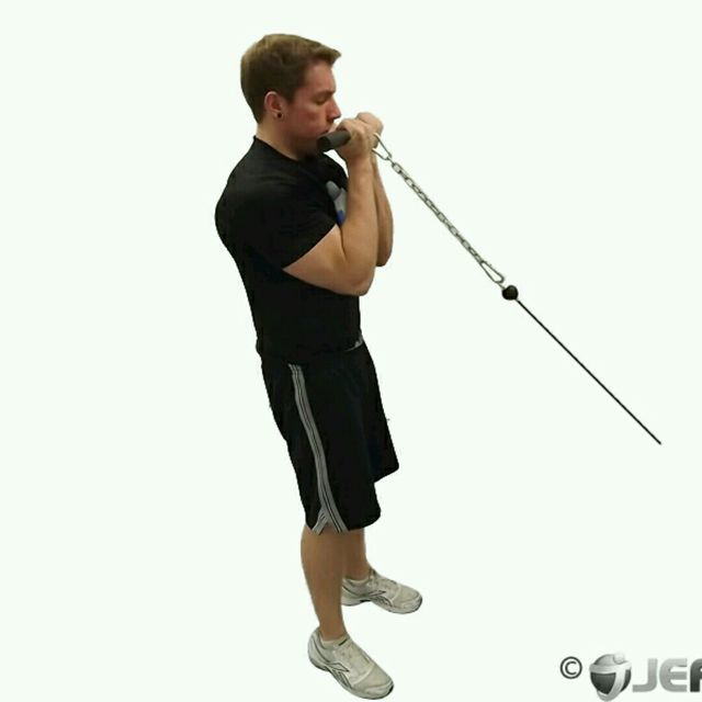 CM Standing Close Grip Bicep Curl with Bar by Pavel B. Exercise How
