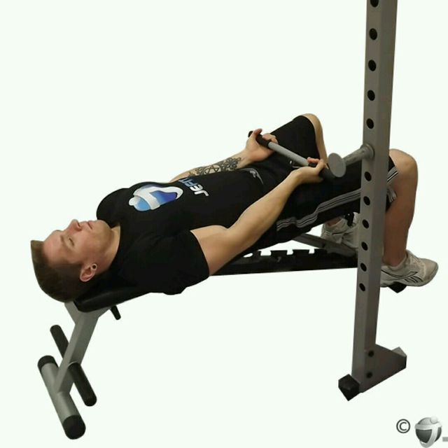 CM Low Pulley Lying Bicep Curl Exercise Howto Workout Trainer by
