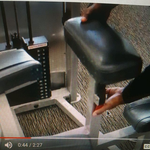 Machine Glutes Exercise Howto Workout Trainer by Skimble