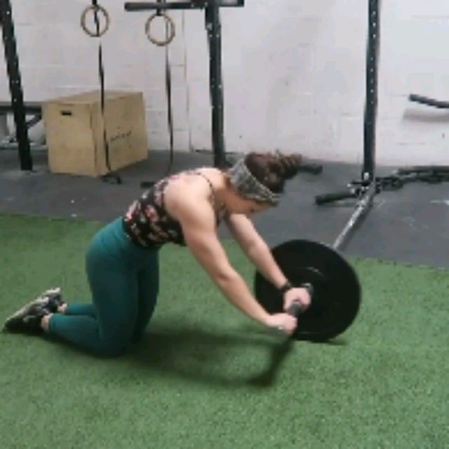 BARBELL AB ROLL OUTS Exercise Howto Skimble