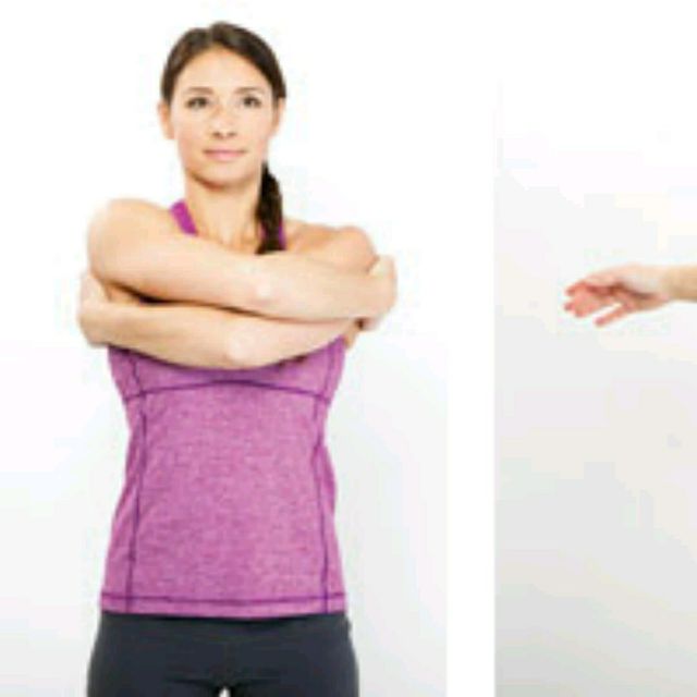 Arm Hugs By Oyin W Exercise How To Skimble Workout Trainer