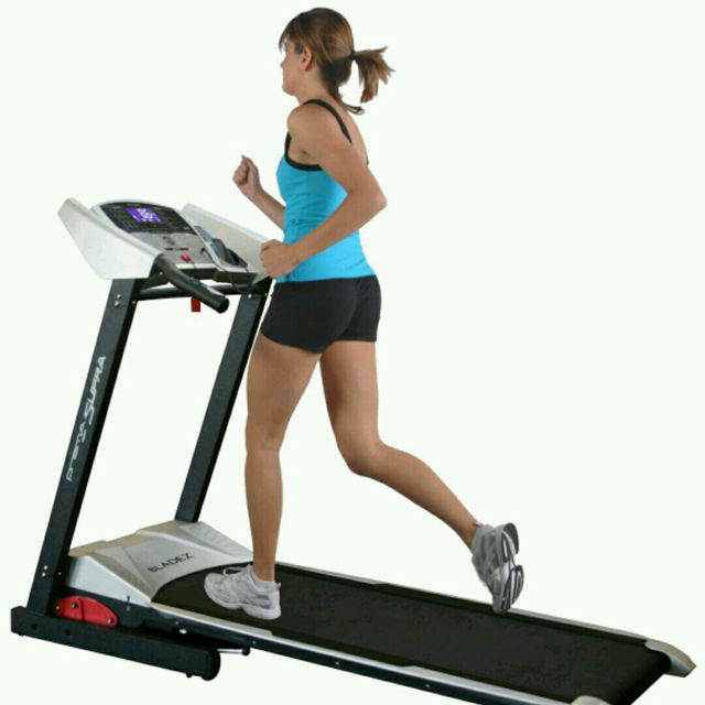 Treadmill Running, Speed 14 by Sarah Sarao Exercise Howto Skimble