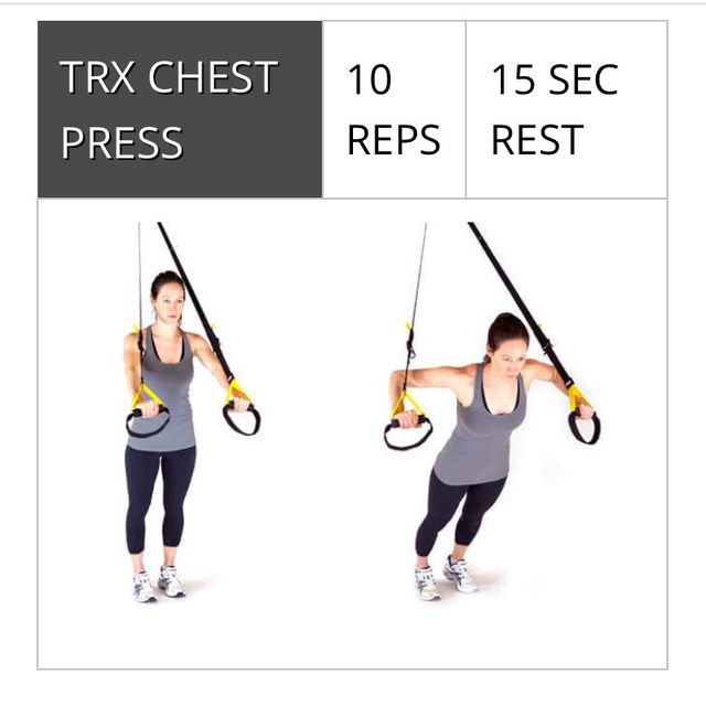 TRX Chest Press by Ehi K. Exercise Howto Skimble