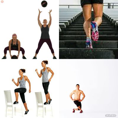 Fireplace workouts