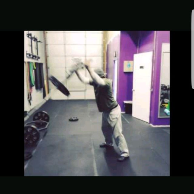 Standing Viking Press Exercise Howto Workout Trainer by Skimble