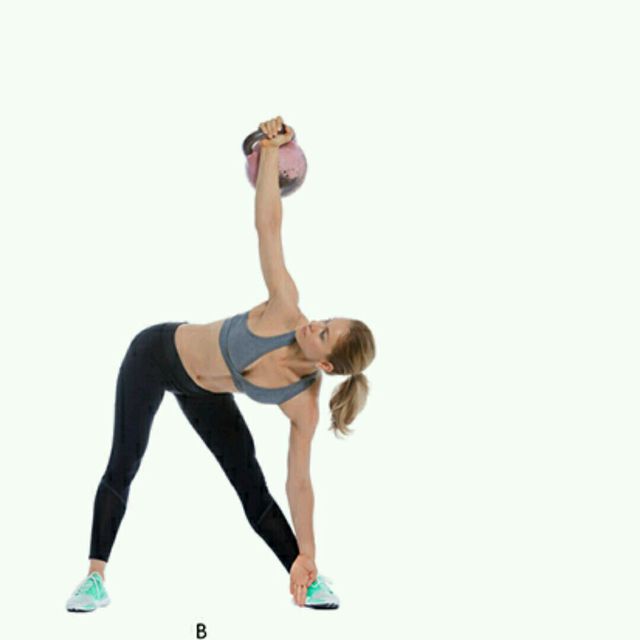 Kettlebell Windmill by Ilpesante Alex Exercise Howto Skimble