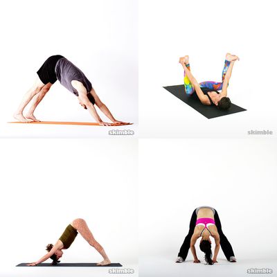 stretching