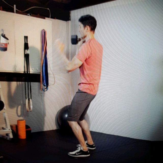 One Arm Push Jerk Exercise Howto Workout Trainer by Skimble