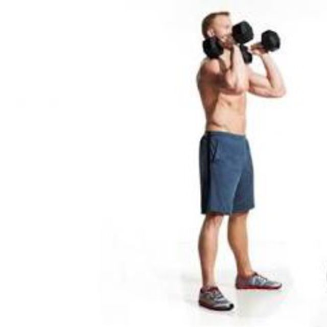 Dumbbell Front Squat by Daniel Arixi Exercise Howto Skimble